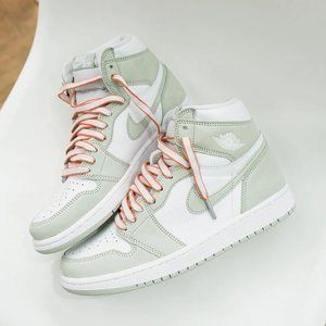 ⚡️⚡️⚡️Nike Air Jordan 1High OG"seafoam"Matcha green Aqua